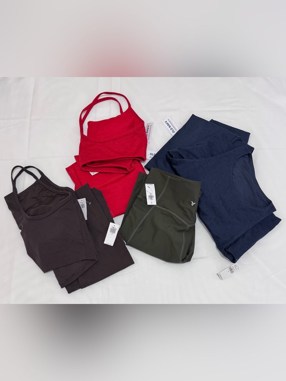 NWT Old Navy Activewear Bundle 7 Pc Medium CloudComfy Powersoft Tall